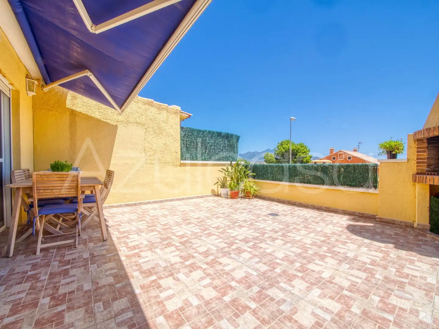 Terrace of Flat for sale in Mutxamel  with Parquet flooring, Terrace and Community pool