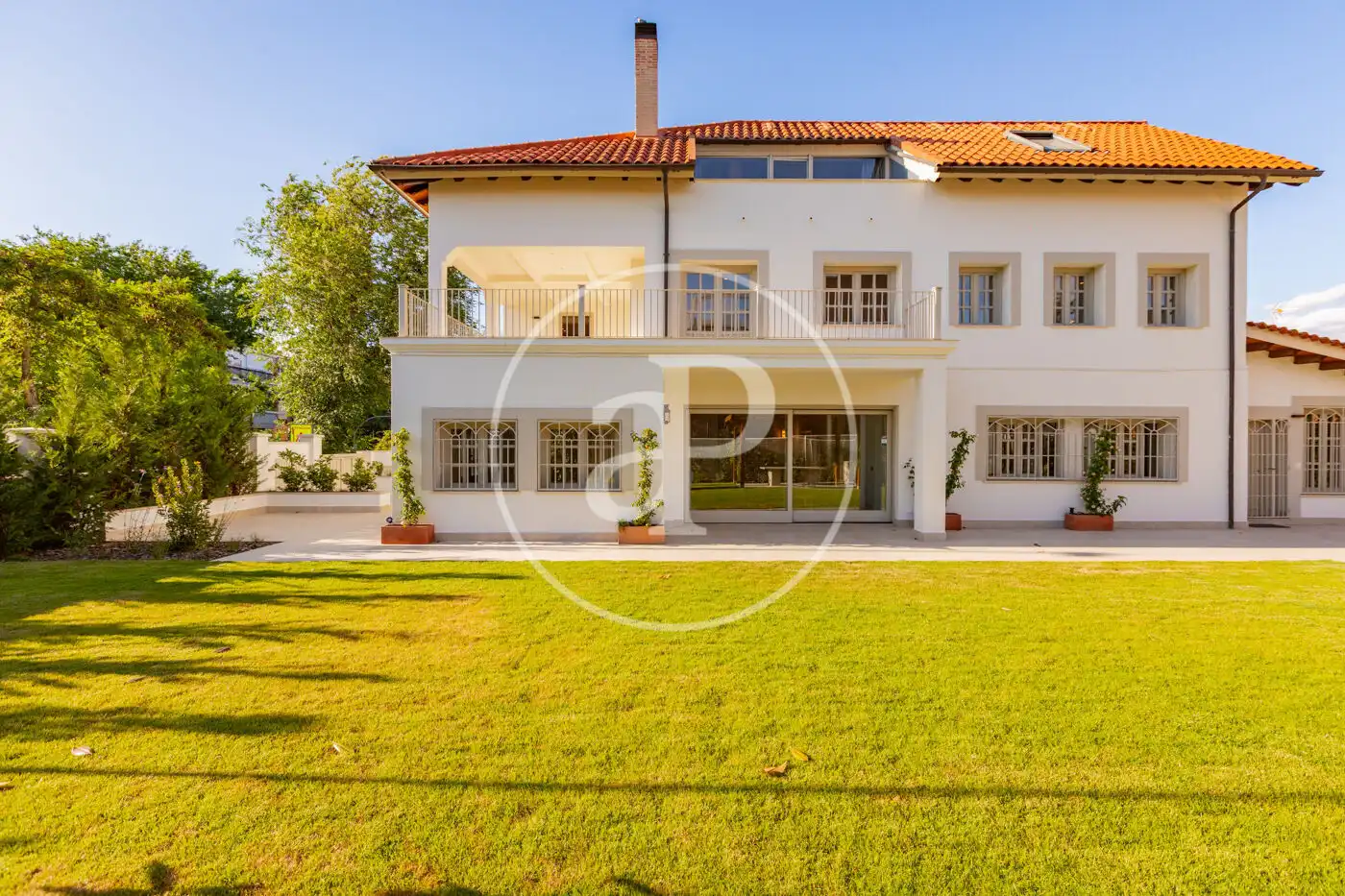 Exterior view of Houses for rent in Madrid  with Air Conditioner, Heating and Private garden
