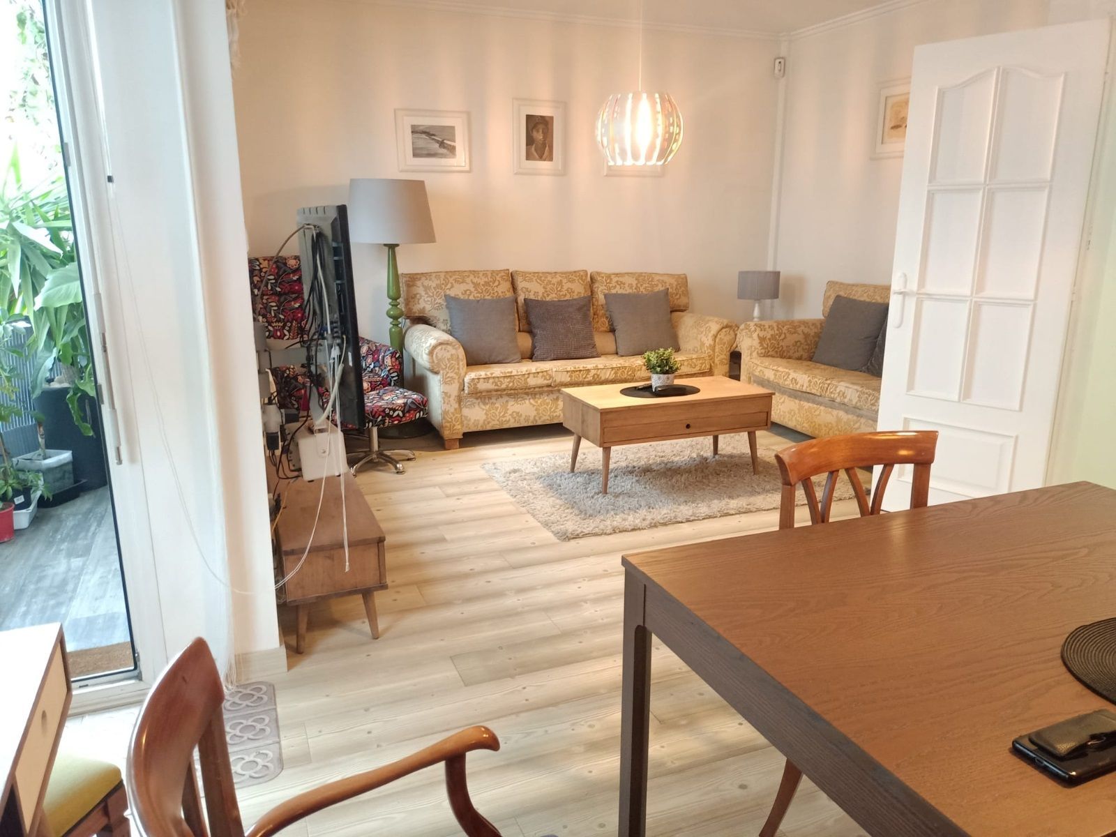 Sala de estar de Piso en venta en Sabadell con Aire acondicionado, Calefacción y Terraza
