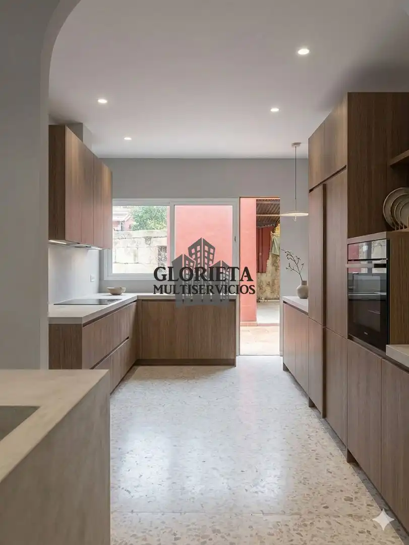 Küche von Wohnung zum Verkauf in Gondomar mit Heizung, Terrasse und Abstellraum