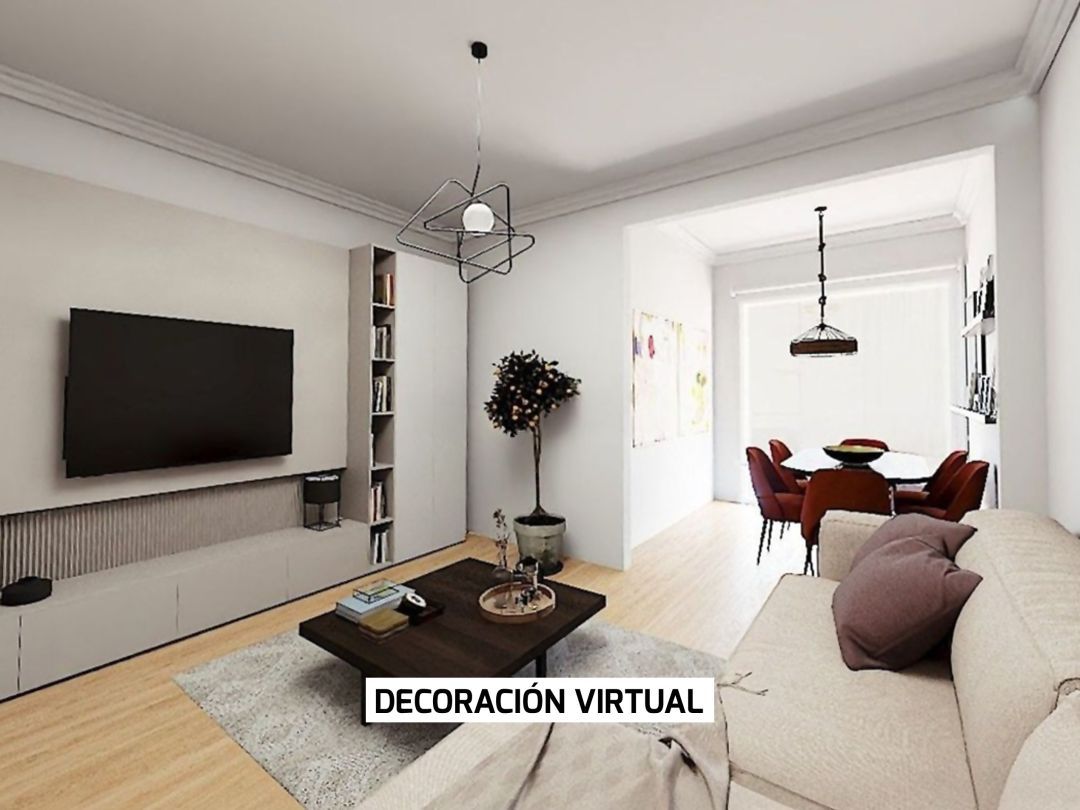 Living room of Flat for sale in Vitoria - Gasteiz  with Heating, Parquet flooring and Terrace