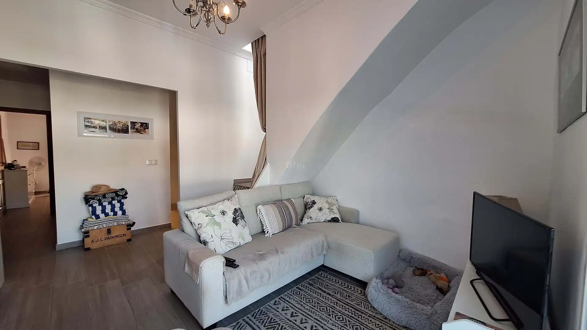 Sala d'estar de Casa adosada en venda en Orba amb Aire condicionat, Calefacció i Terrassa