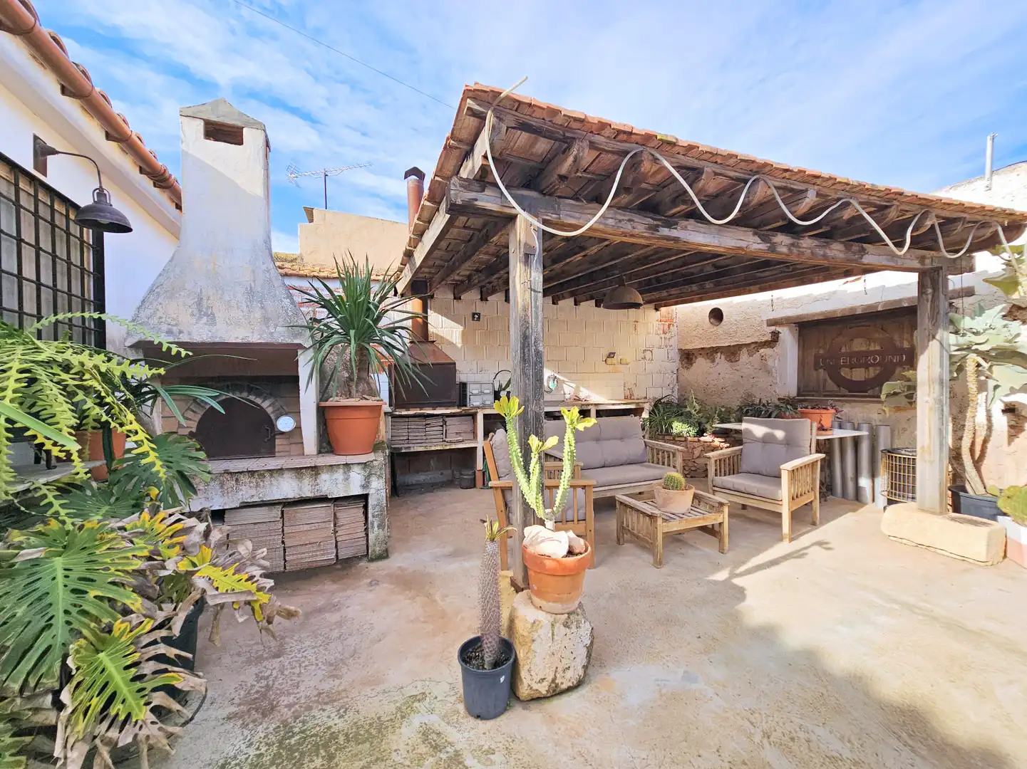 Terraza de Casa o chalet en venta en Cartagena con Jardín privado, Terraza y Trastero