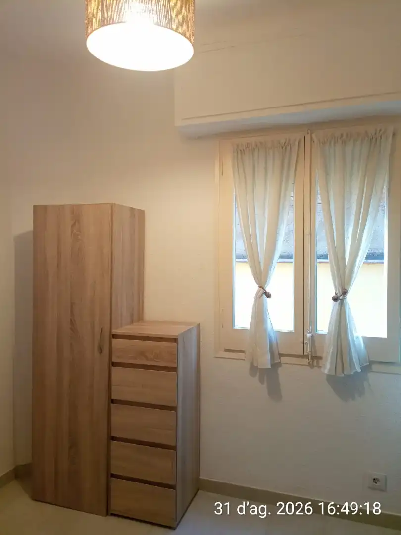 Bedroom of Flat for rent in Barcelona  with Air Conditioner, Heating and Furnished