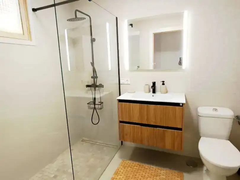 Bathroom of Houses for sale in La Guancha  with Private garden, Parquet flooring and Furnished