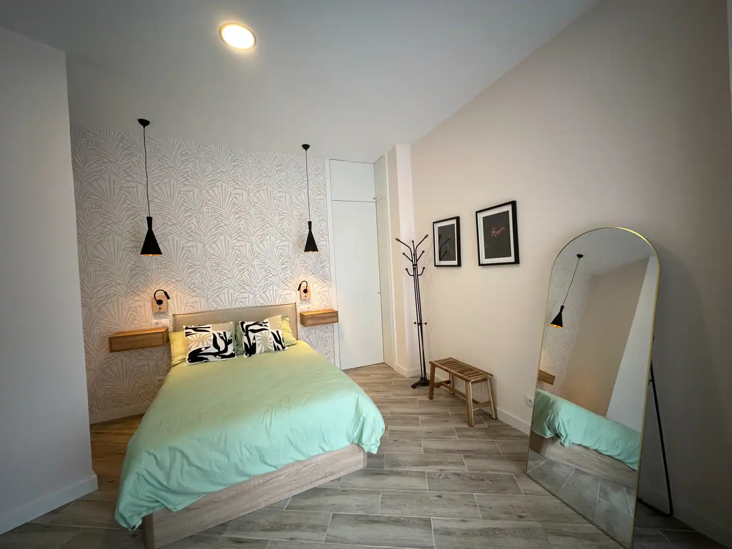 Bedroom of Ground floor for rent in Madrid  with Air Conditioner, Heating and Furnished