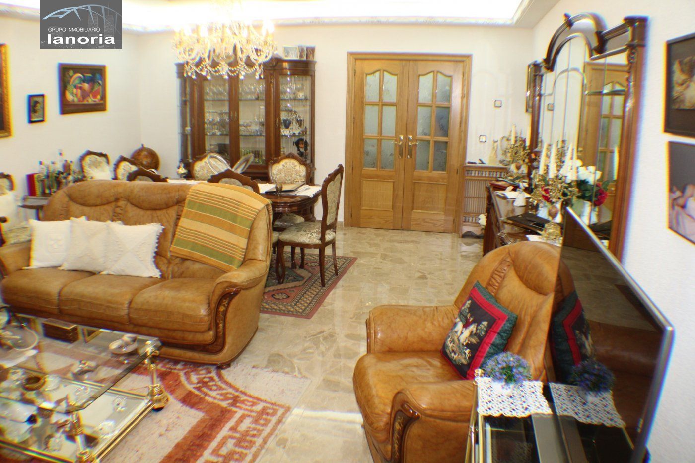 Sala d'estar de Casa o xalet en venda en  Albacete Capital amb Aire condicionat, Calefacció i Terrassa