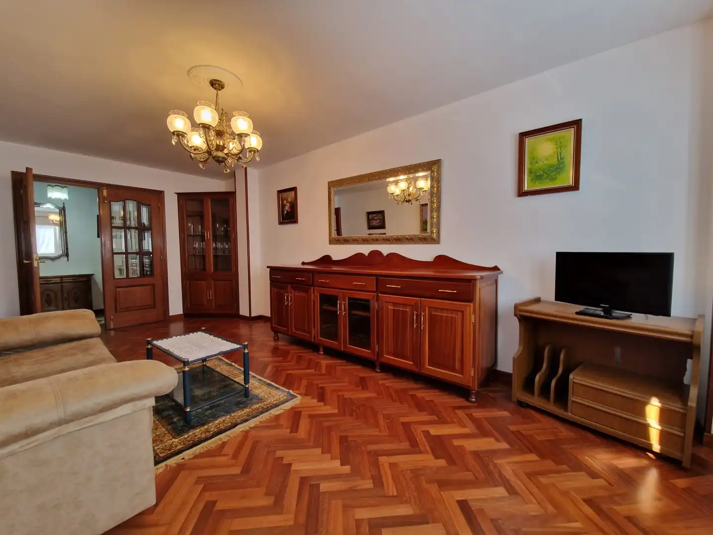 Sala d'estar de Pis de lloguer en Monte Alto - Zalaeta - Atocha