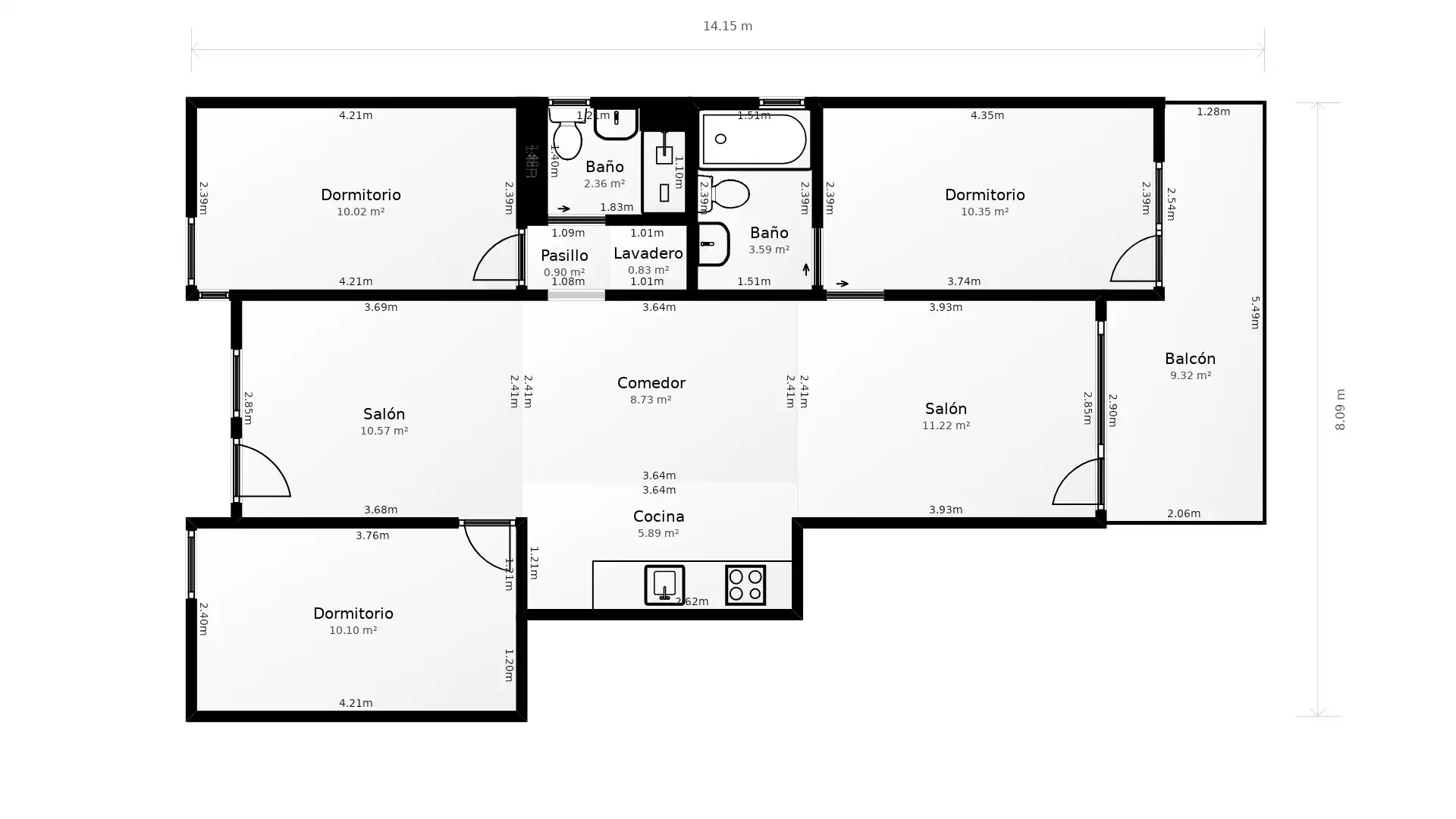 Piso en venta en Dosrius con Calefacción, Jardín privado y Terraza