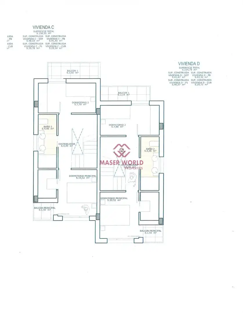 Houses for sale in Mazarrón  with Heating, Private garden and Terrace