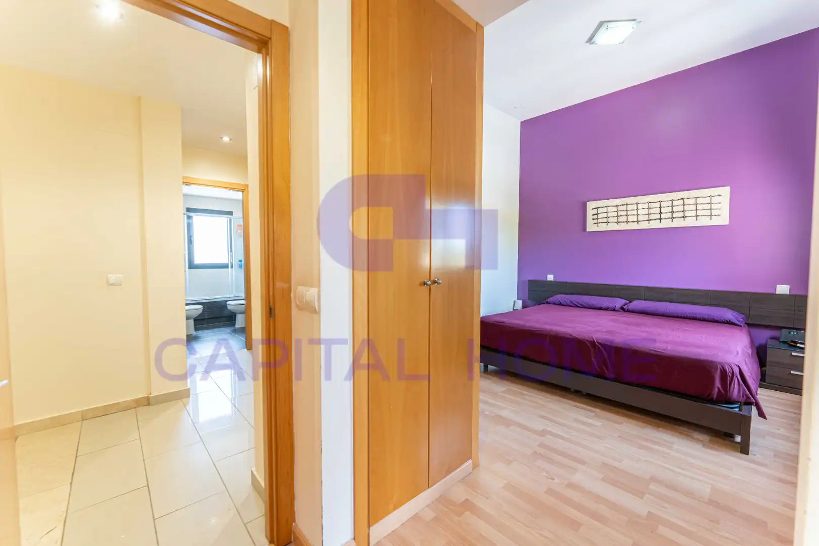Habitación de Casa adosada en venta en Navalcarnero con Aire acondicionado, Calefacción y Jardín privado