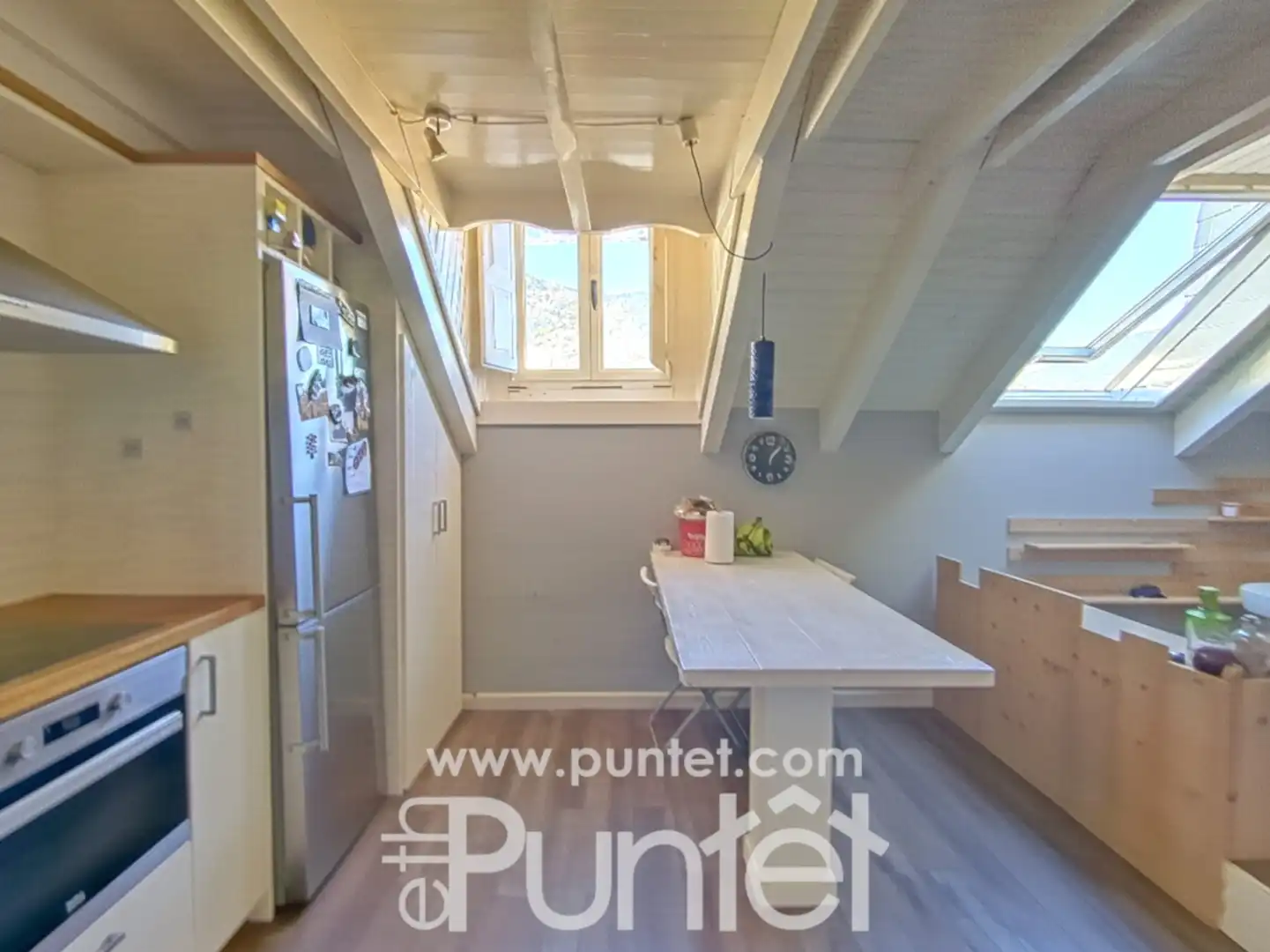 Cocina de Dúplex en venta en Vielha e Mijaran con Calefacción, Piscina y Amueblado