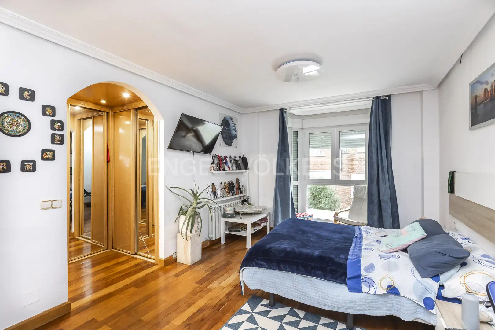 Habitación de Casa o chalet en venta en Madrid con Aire acondicionado, Calefacción y Jardín privado