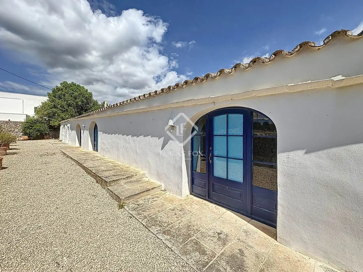 Vista exterior de Finca rústica en venta en Es Castell con Aire acondicionado, Calefacción y Jardín privado