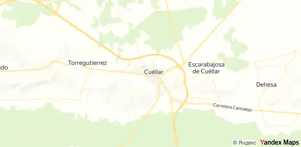 Vista exterior de Casa o xalet en venda en Cuéllar
