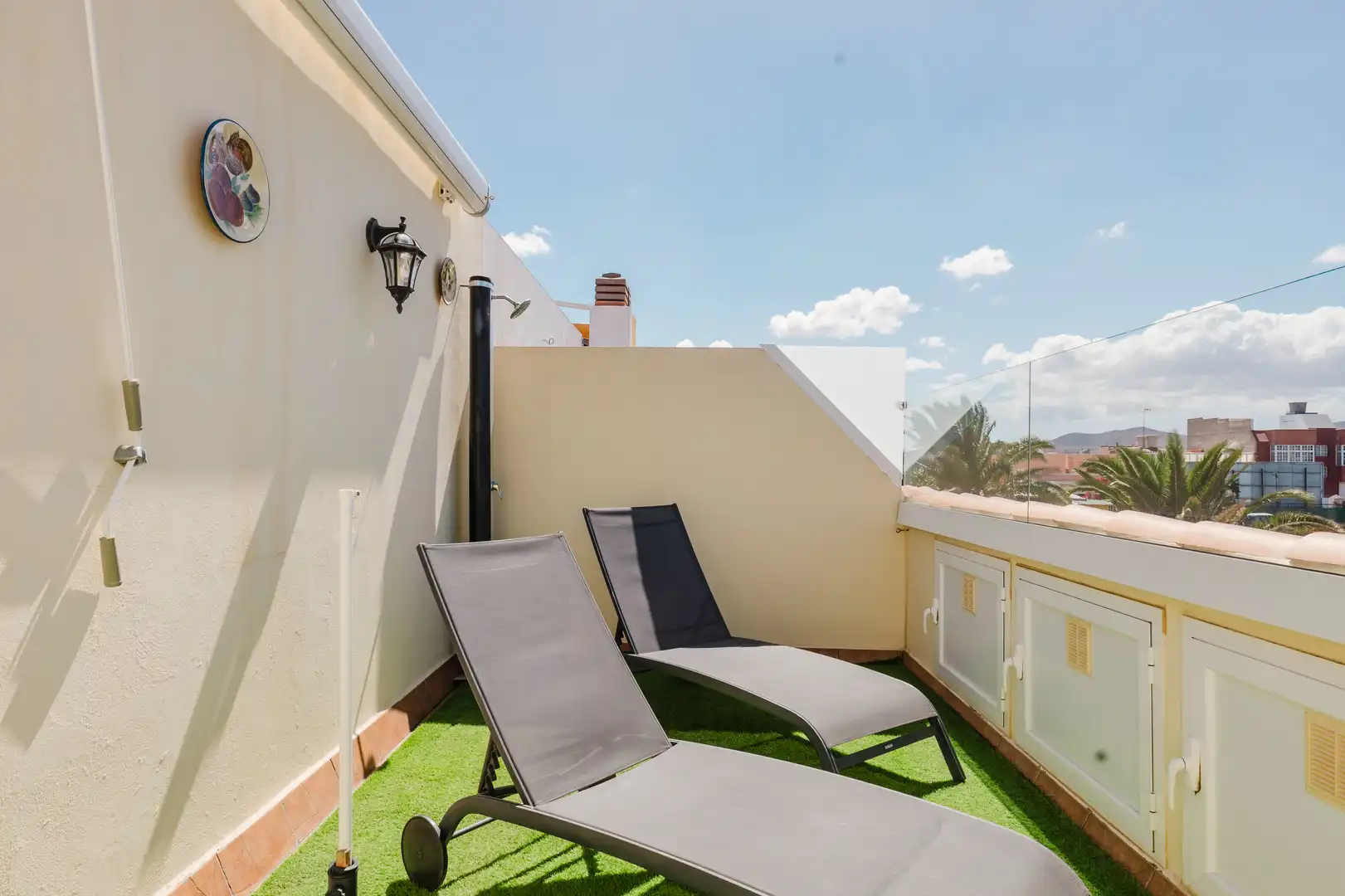 Terrassa de Casa o xalet en venda en Callejón del Castillo - El Calero - Las Huesas