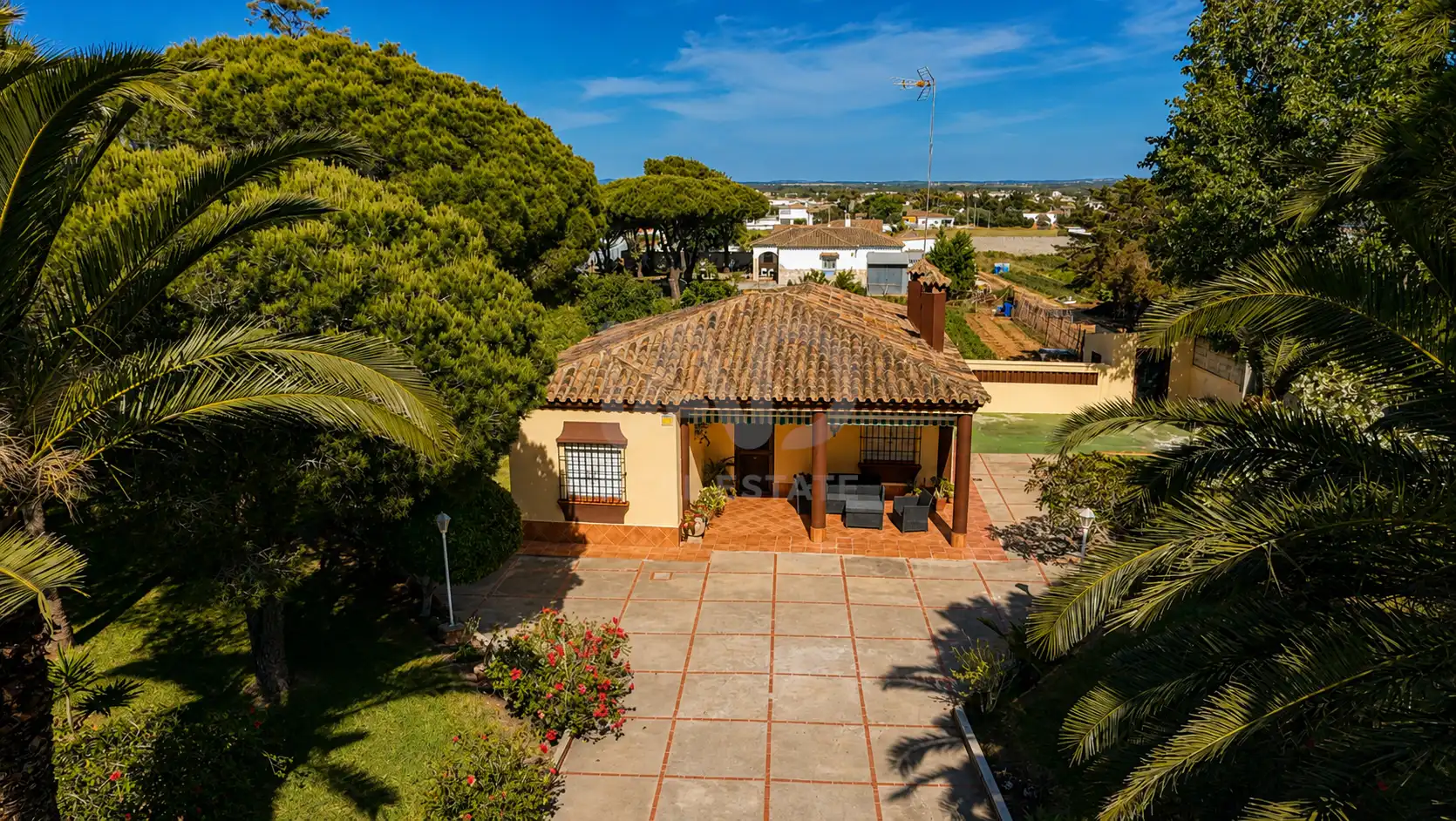 Jardí de Casa o xalet en venda en Chiclana de la Frontera amb Aire condicionat