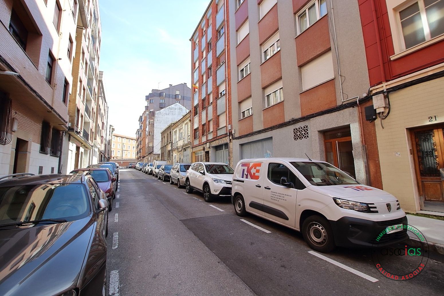 Exterior view of Flat for sale in Gijón   with Heating