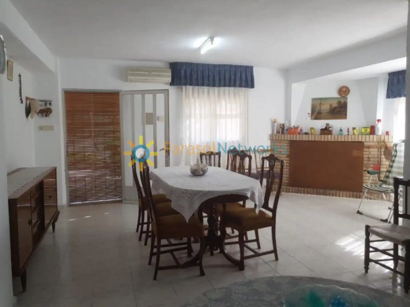 Menjador de Casa o xalet en venda en Ontinyent amb Aire condicionat, Jardí privat i Terrassa