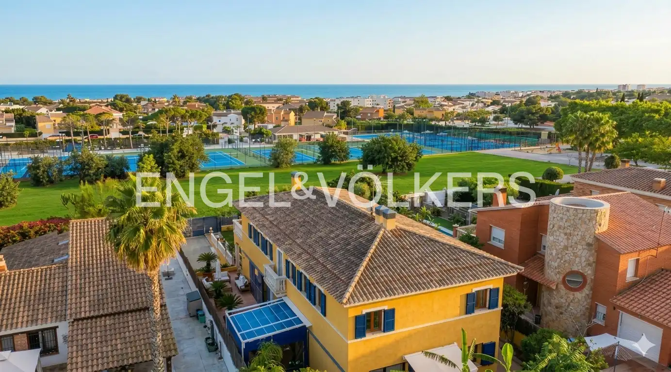 Exterior view of Houses for sale in El Vendrell  with Air Conditioner, Heating and Private garden