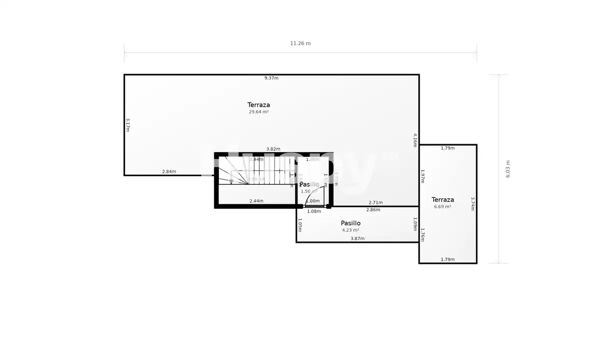 Ático con terraza en venta en Carrer Bruniquer, imagen 36