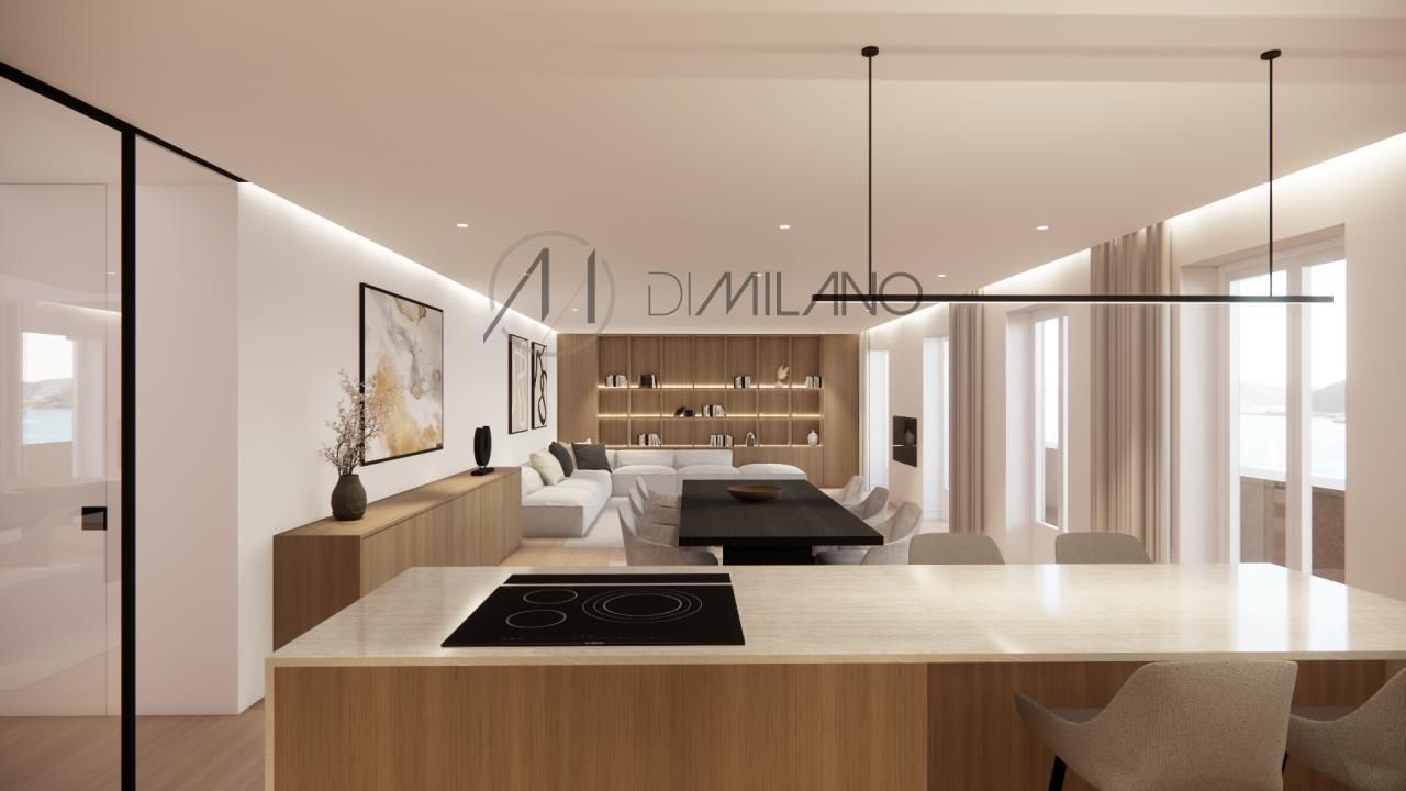 Kitchen of Flat for sale in Vigo   with Heating, Terrace and Storage room