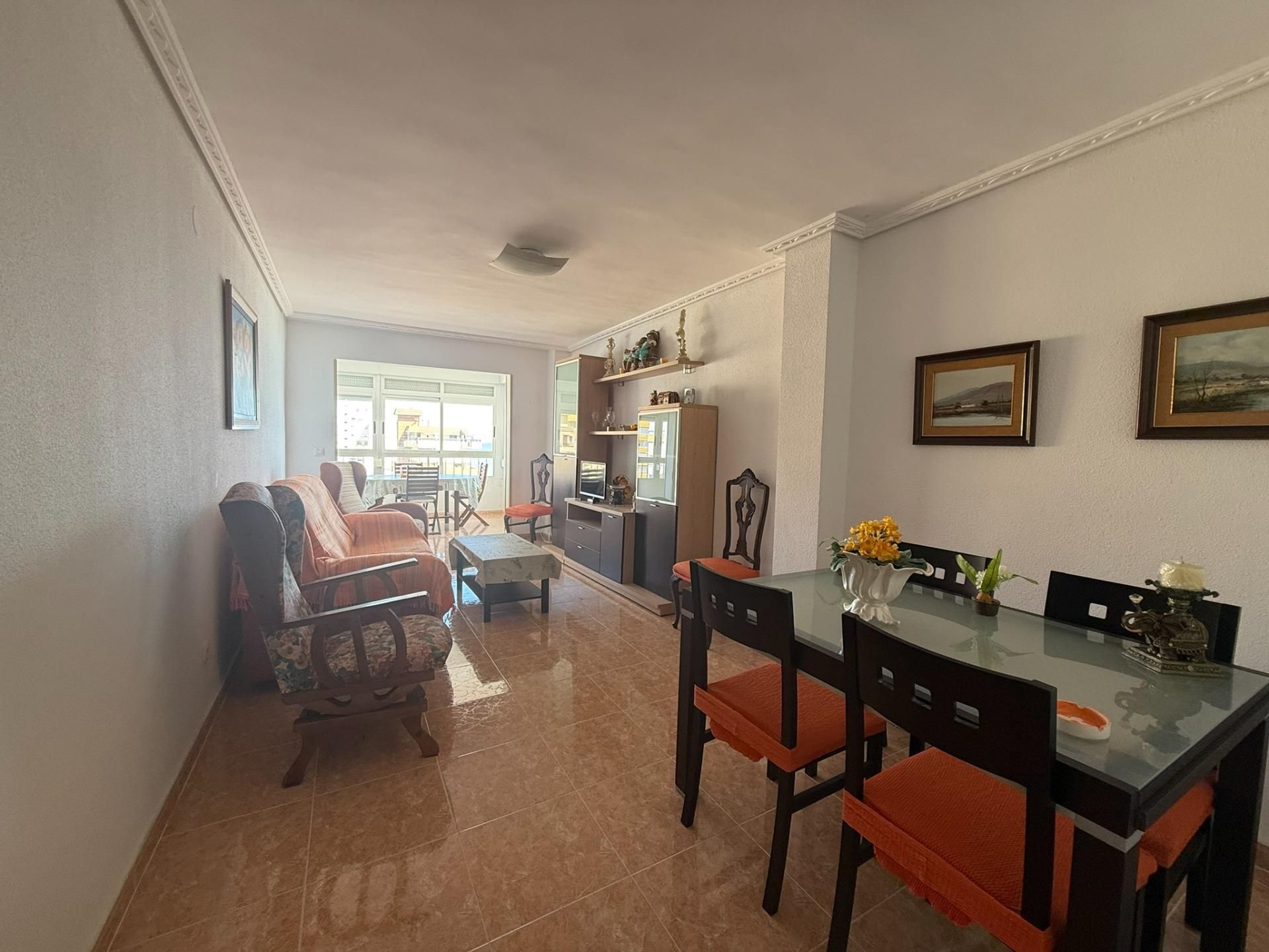 Living room of Apartment for sale in Tavernes de la Valldigna  with Private garden and Community pool