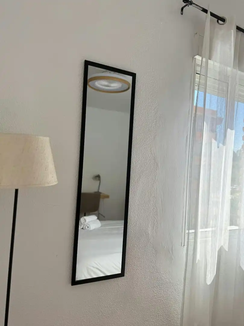 Bedroom of Flat for rent in Madrid  with Air Conditioner, Heating and Furnished