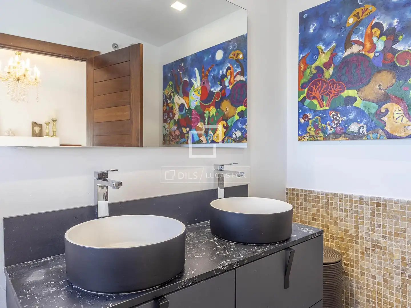 Badezimmer von Dachboden zum Verkauf in Valencia del Ventoso mit Klimaanlage, Terrasse und Balkon