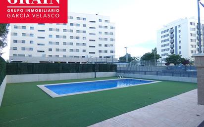 Swimming pool of Flat for sale in  Albacete Capital  with Air Conditioner, Heating and Storage room