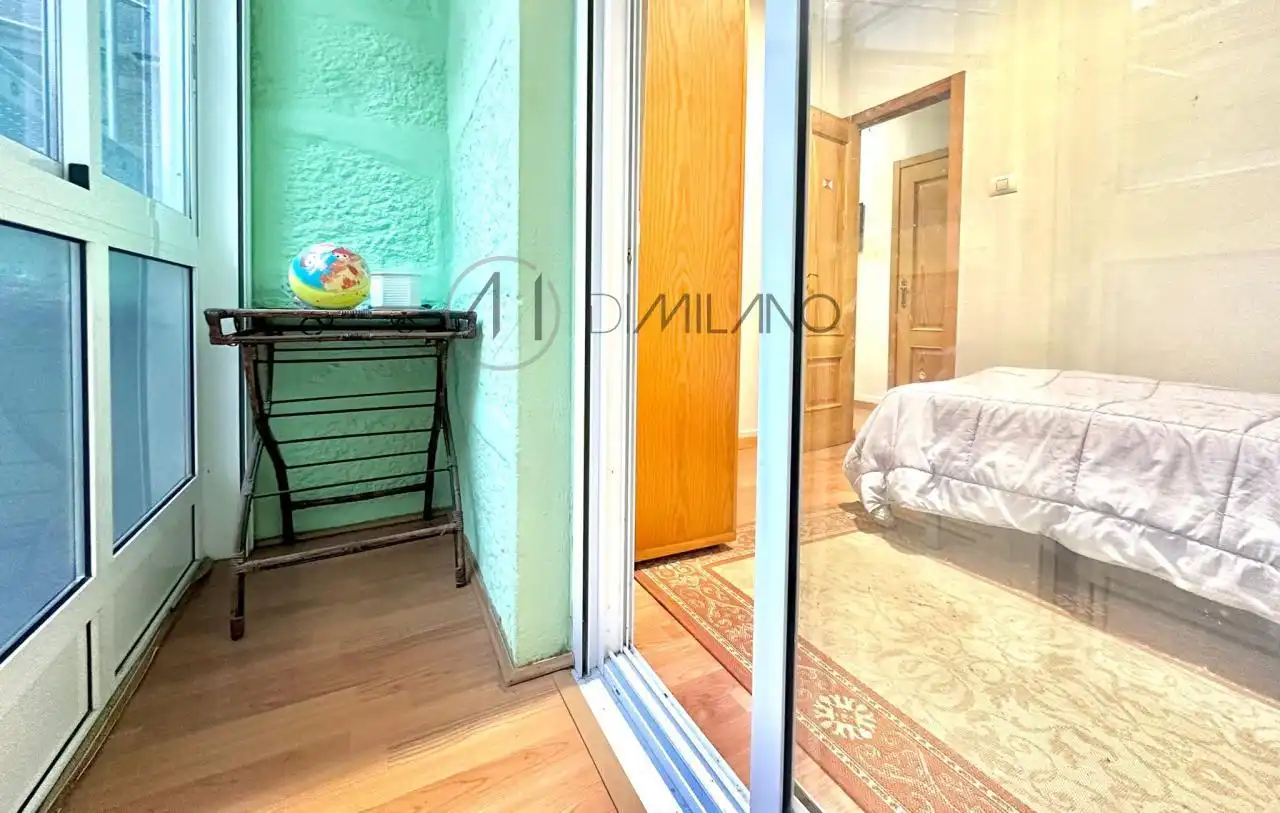 Balcony of Flat for sale in Vigo   with Heating, Storage room and Furnished