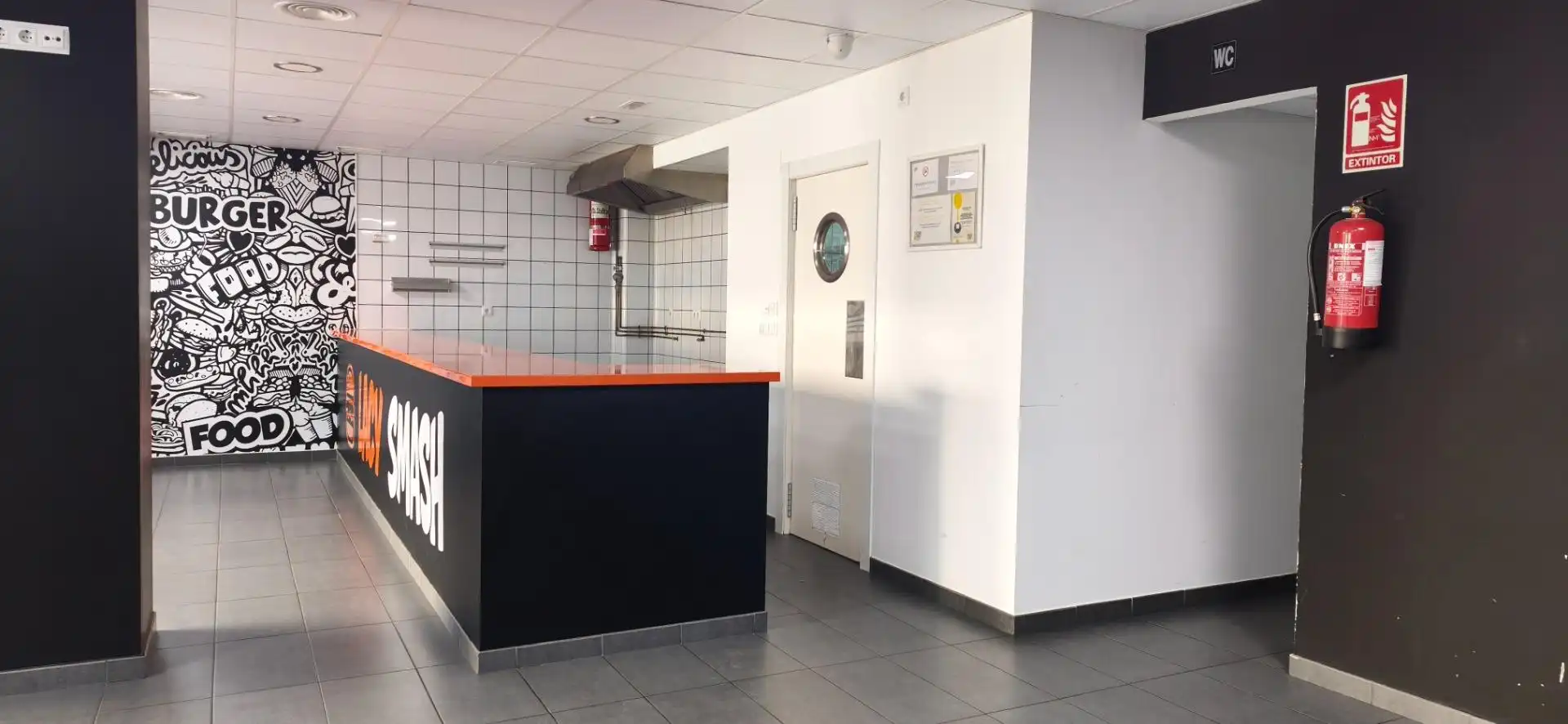 Cocina de Local de alquiler en Molina de Segura con Aire acondicionado
