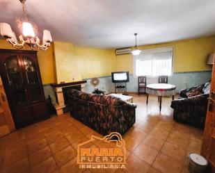 Living room of Single-family semi-detached for sale in Málaga Capital