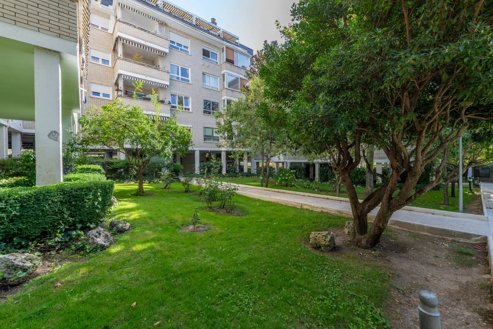 Vista exterior de Piso en venta en Colmenar Viejo con Calefacción, Parquet y Terraza