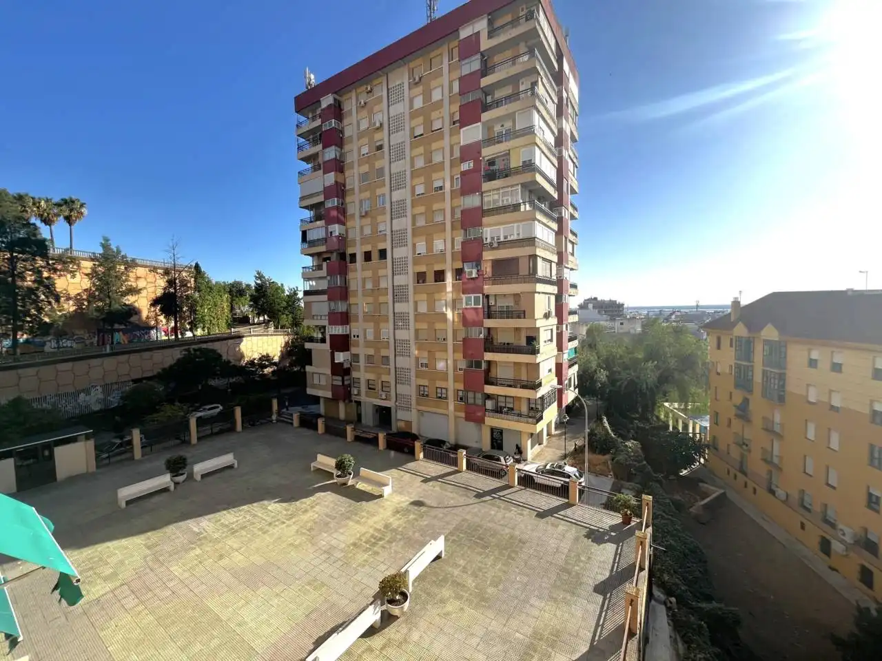 Vista exterior de Piso en venta en Huelva con Terraza