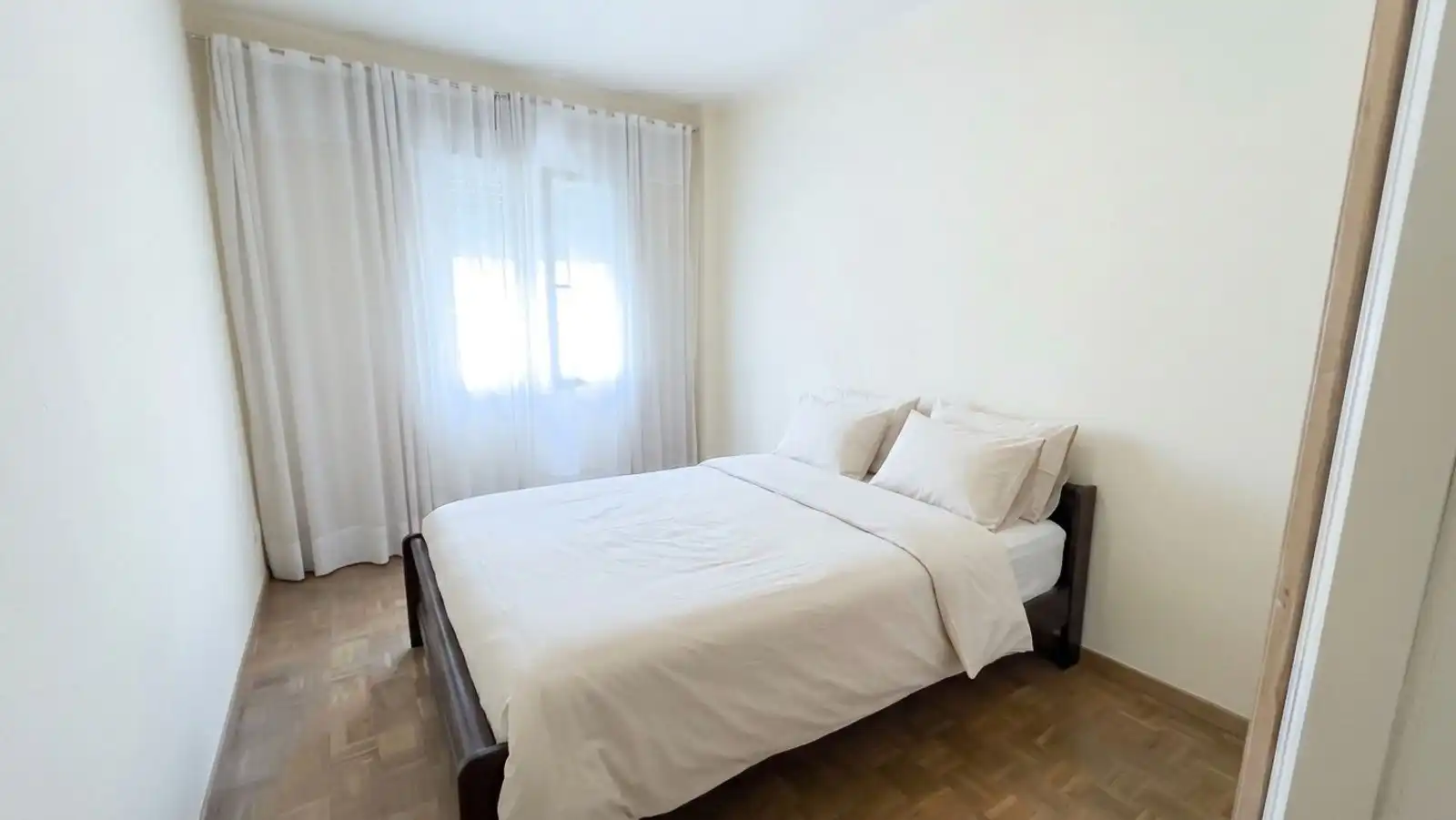 Bedroom of Flat for sale in Madrid  with Heating