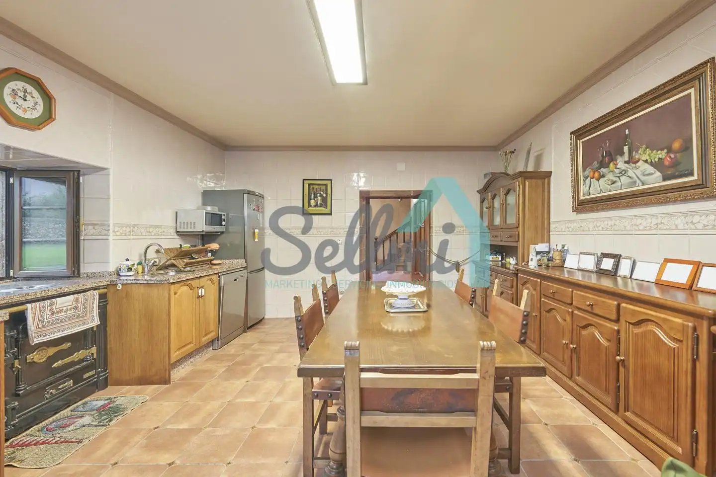 Kitchen of Houses for sale in Ribera de Arriba  with Heating, Private garden and Terrace