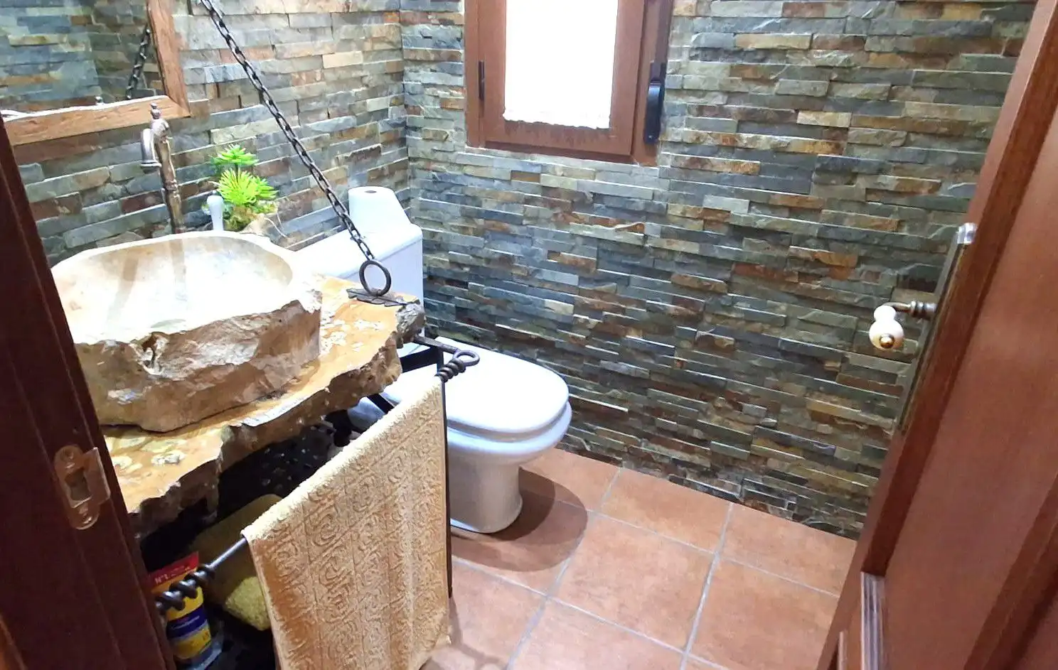 Bany de Casa o xalet en venda en Villanueva de Duero amb Calefacció, Jardí privat i Traster