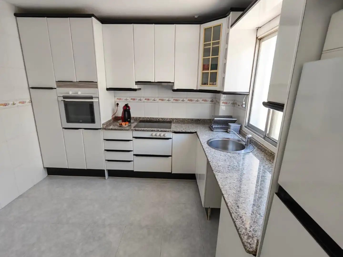 Kitchen of Flat for rent in Murcia  with Furnished, Washing machine and Balcony