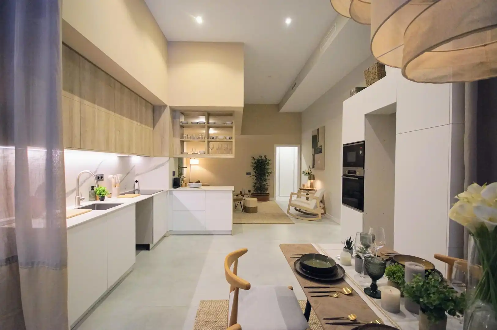 Cocina de Piso en venta en Barcelona con Aire acondicionado, Calefacción y Amueblado