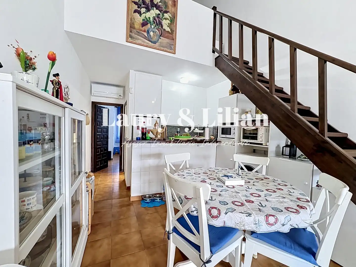 Küche von Einfamilien-Reihenhaus zum Verkauf in Empuriabrava mit Heizung