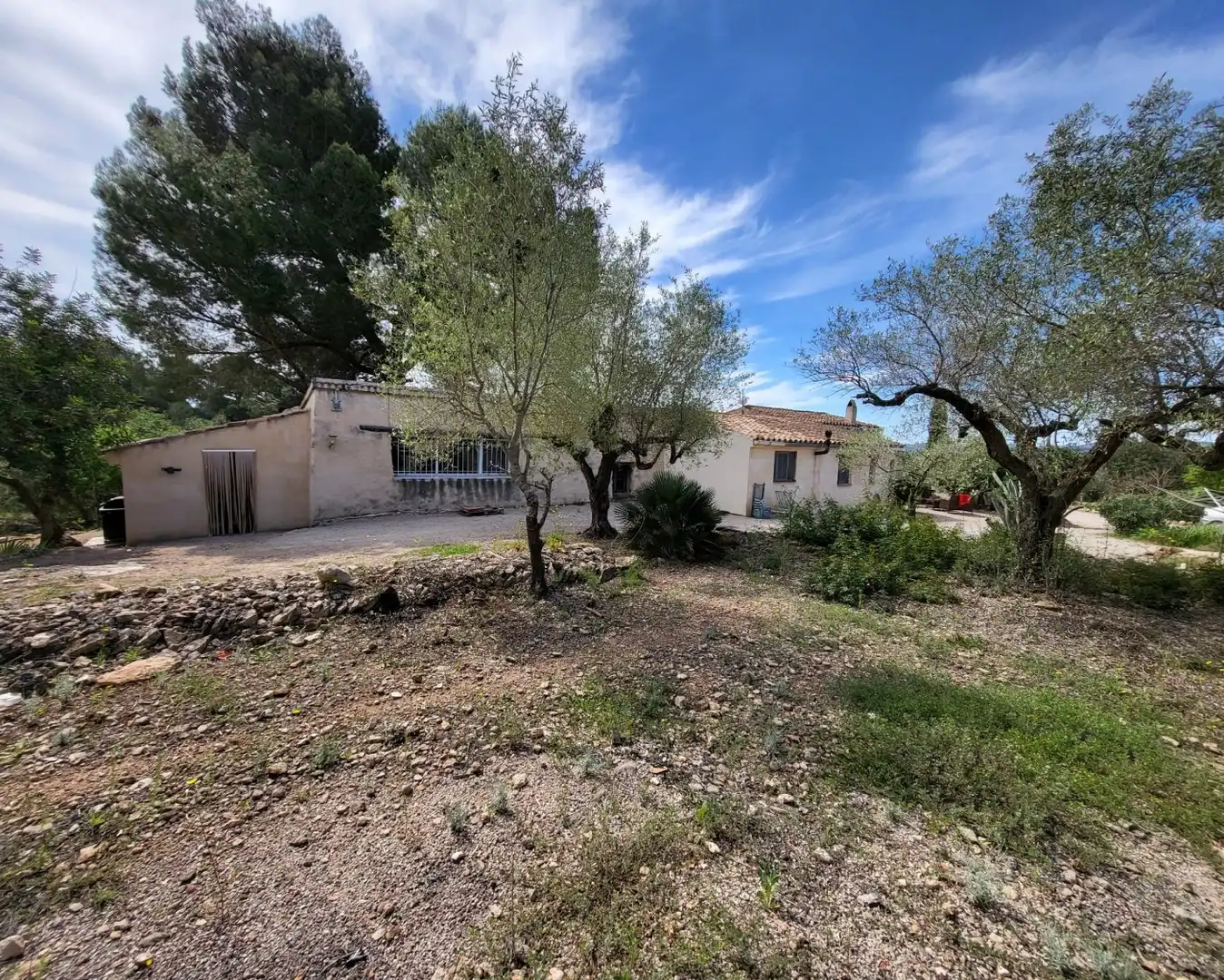 Außenansicht von Country house zum Verkauf in L'Ametlla de Mar  mit Privatgarten, Terrasse und Abstellraum