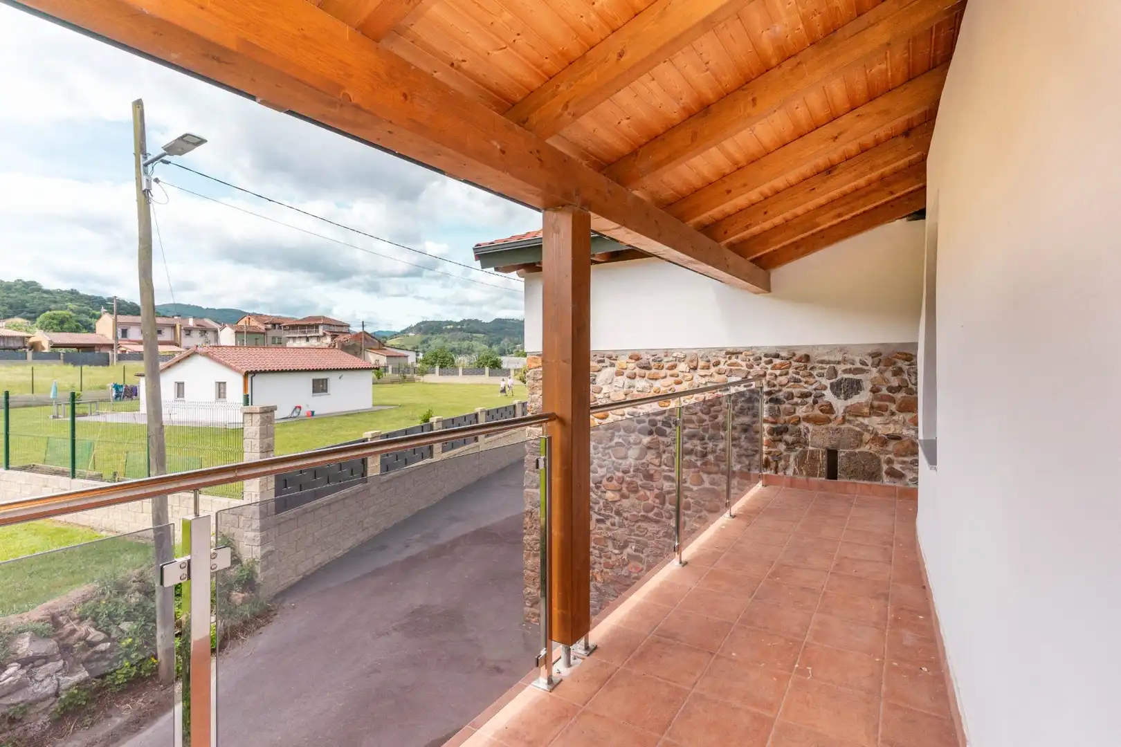 Terraza de Casa o chalet en venta en Grado con Calefacción, Terraza y Trastero