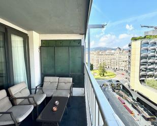 Terrace of Flat to rent in  Barcelona Capital  with Air Conditioner, Terrace and Balcony