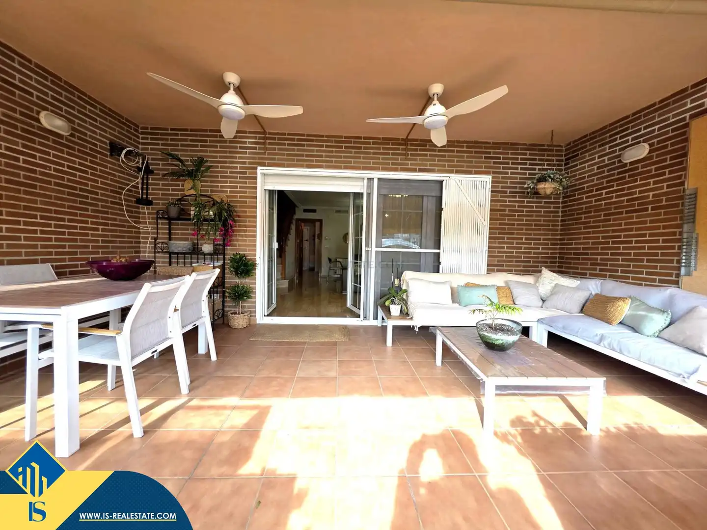 Terrace of Houses for sale in Alicante / Alacant  with Terrace, Furnished and Community pool