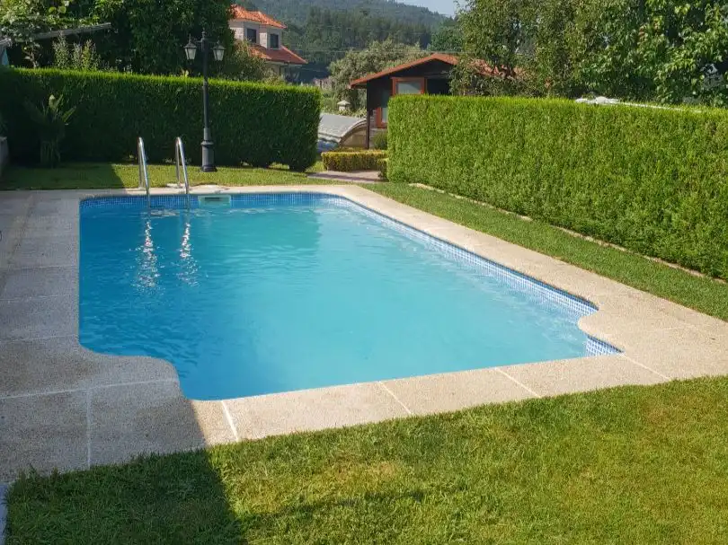 Piscina de Casa o xalet en venda en Campo Lameiro amb Piscina