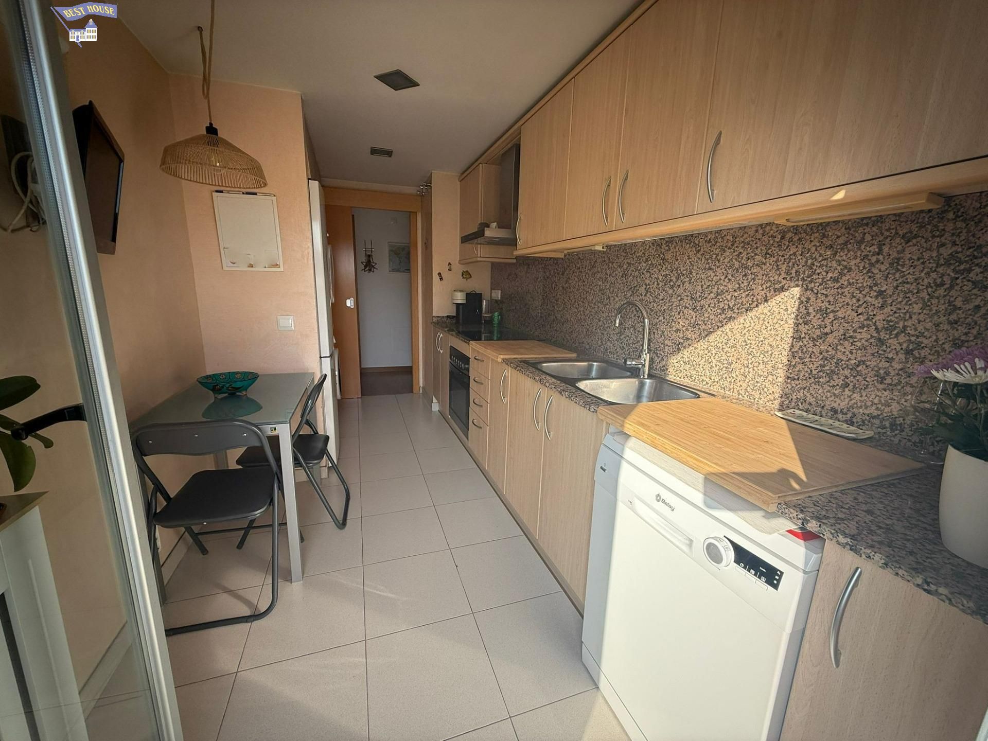 Kitchen of Flat for sale in Parets del Vallès  with Air Conditioner, Heating and Parquet flooring