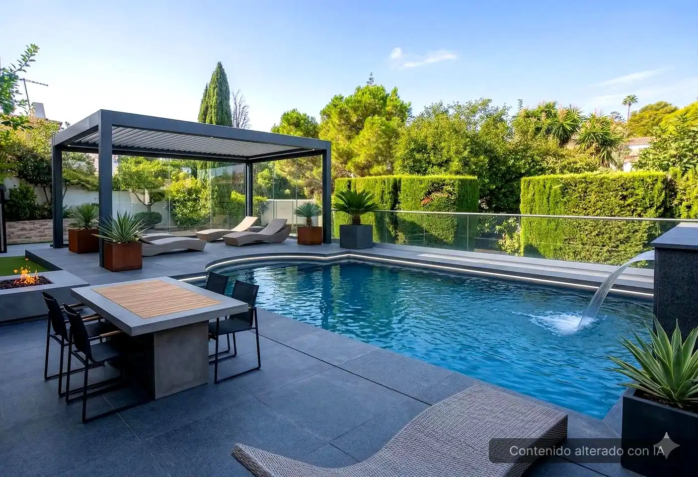 Swimming pool of Houses for sale in Málaga  with Air Conditioner, Heating and Private garden