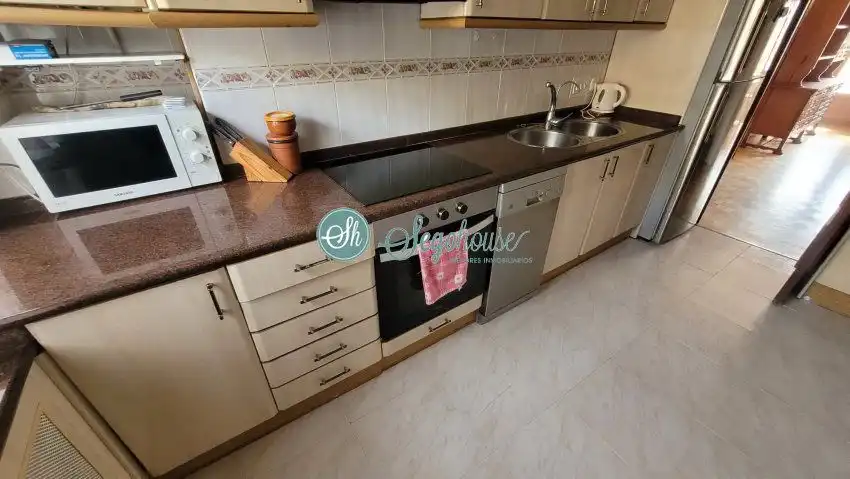 Kitchen of Flat for sale in Segovia  with Heating, Parquet flooring and Terrace
