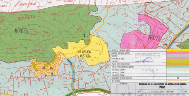 Terreno residencial en Venta en Polígono la Mustalla, 1B en Pego
